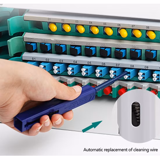 Gcabling ワンクリック光ファイバークリーナーペン Sc LC ファイバークリーナーツール